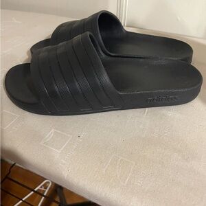 Adidas Black Slide Sandals